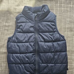 GAP Kids Cold Control Navy Blue Puffer Vest, 5 Years